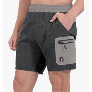 Little Donkey Andy 7” Quick Dry Stretch Lightweight Shorts Size S New With Tags